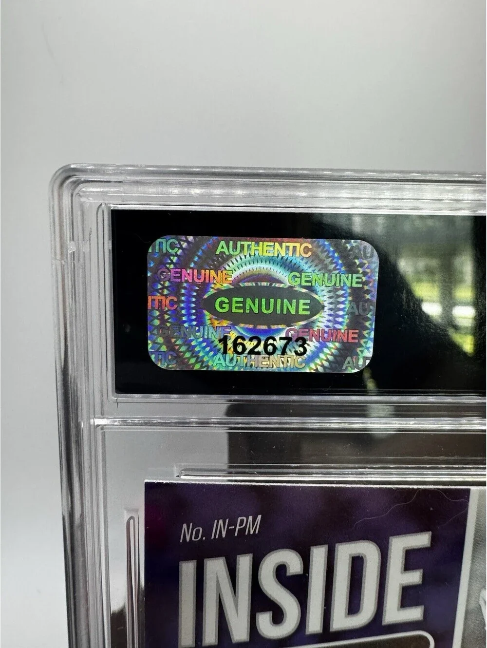2020 Panini Prestige - Inside the Numbers Patrick Mahomes II #IN-PM - Graded 9 M